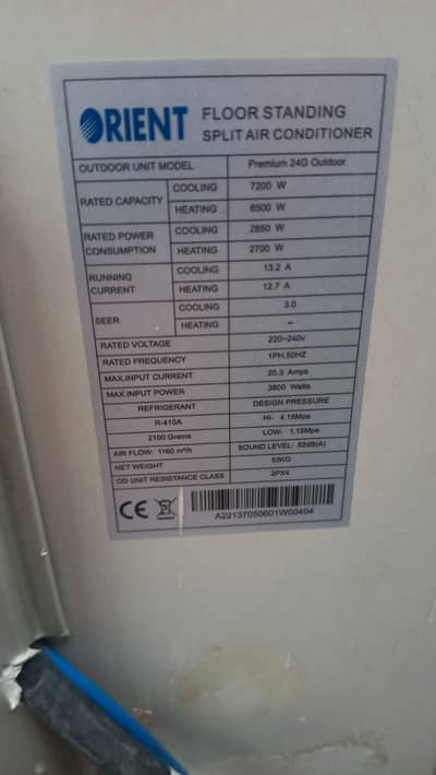 orient DC inverter 2Ton (urgent sale) (030/4440/9129)