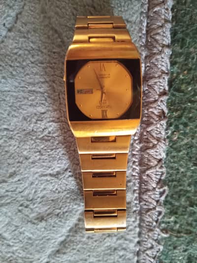 seiko 5 watch automatic 21 jewels
