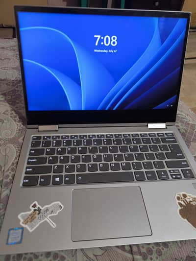 Lenovo yoga core i5 8th generation 360 touch screen
