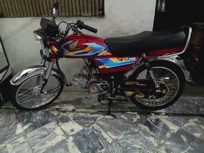 Honda CD 70 2026 model 2 month phly zero li thi