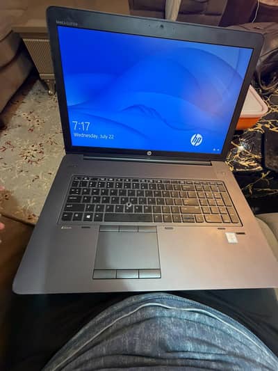 HP zbook i7 g4 7th generation with 6 gb graphic card