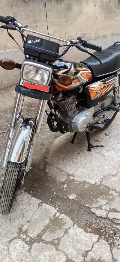 Sale Honda 125 Model 2022 All Punjab Number Biomatric Available