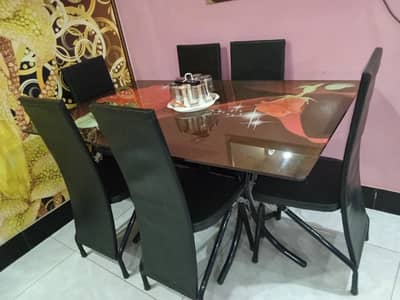 6 siter dining table