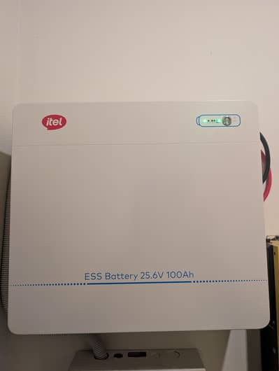 Itel IPW-25100 LiFePO₄ Lithium Battery 25.6V 100Ah – 2.56kWh - IP21