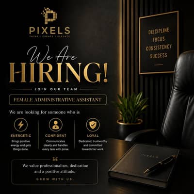 Female Administrative Assistant Required