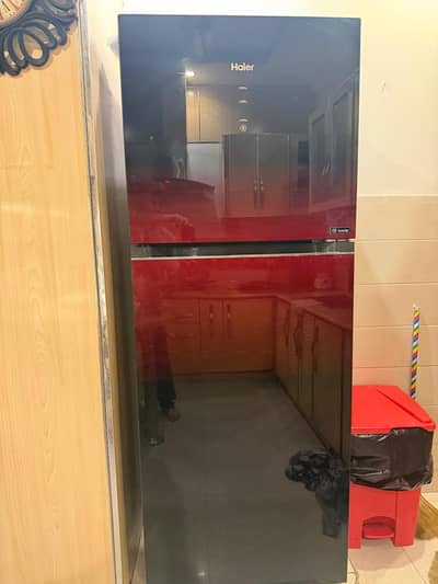 Haier Glass Digital Inverter Fridge | Like New. 9/10 | HRF-438ID