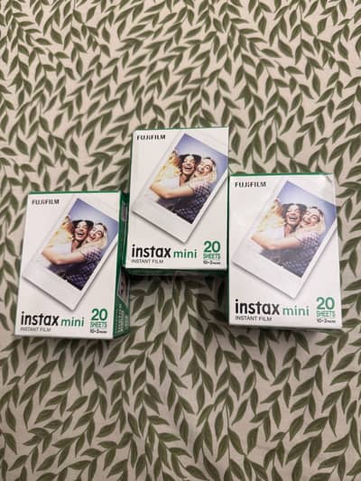 Instax Mini, Film sheets, Fujifilm, 60 sheets
