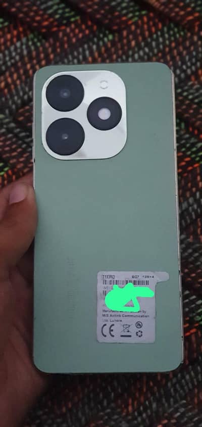 Tecno Spark 20C 4+4+128 panel change finger no working