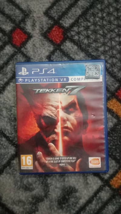 Tekken 7 for ps4.