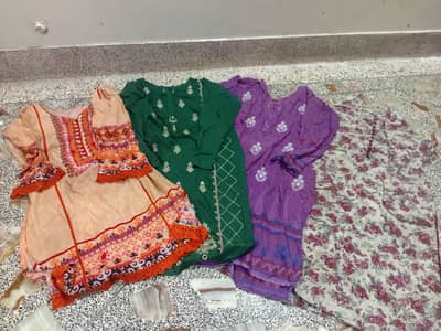 Different Ladies And Babies Dress