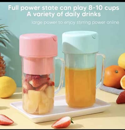 Crusher Juicer 2 in 1 | Mini Juicer blender