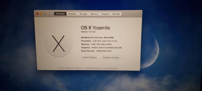 MacBook pro 2009