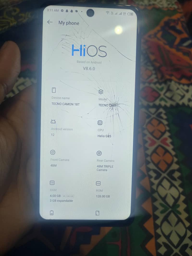 Tecno CAMON 18T 7