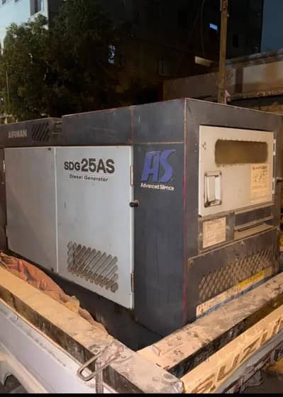 Airman 25 kva ganretor eli1 engine Fnf price hy