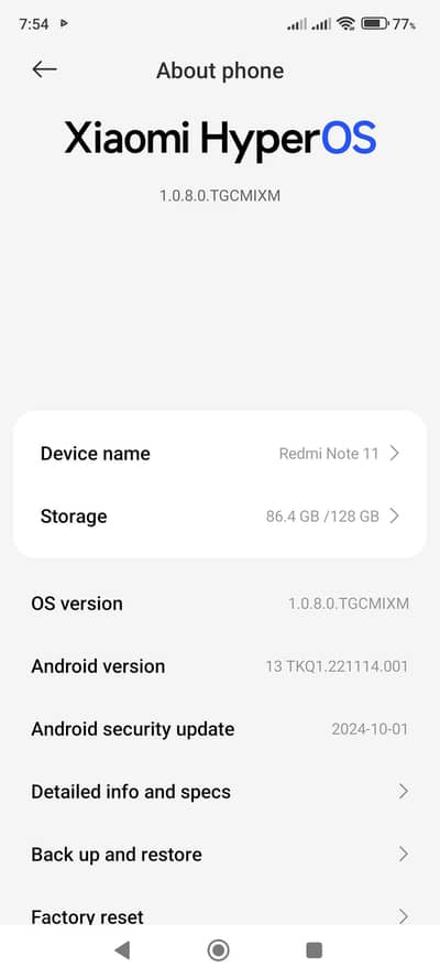 Xiaomi Redmi Note 11 Pro