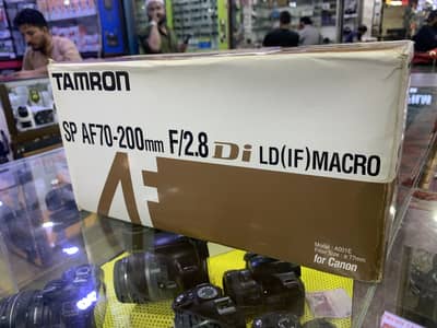 Dslr camera lens 70/300. mm tamron canon mond full 10bay10 45000/=final