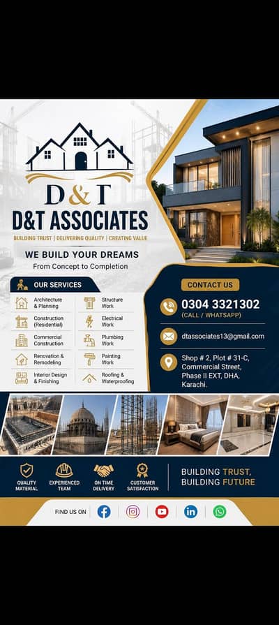 construction work and home service