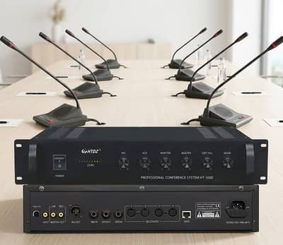 confrence mic & delegate units system