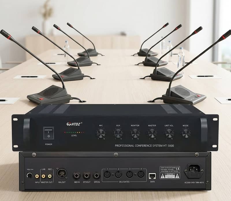 confrence mic & delegate units system 0