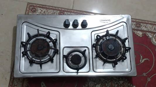 3 Burner Gas Stove For Sell in 3,500 Pkr