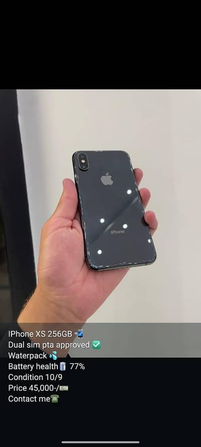 IPhone XS 256gb dual sim pta