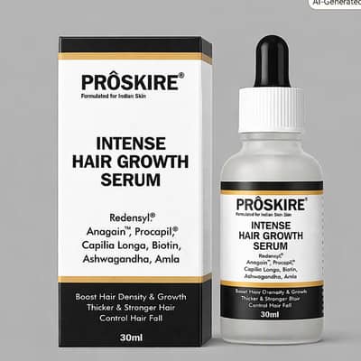 Proskire Intense Hair Growth Serum – Hair Fall Control with Redensyl