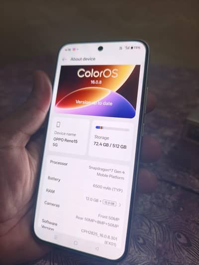 OPPO Reno 15 || 12-512GB || White