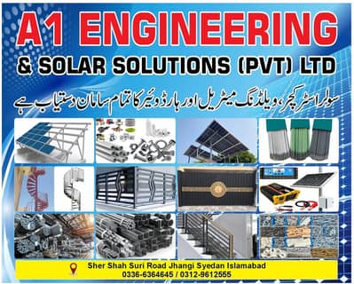 Solar structures & steel fabrication