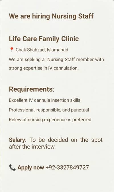 hiring nersing staff