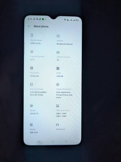 OPPO A15