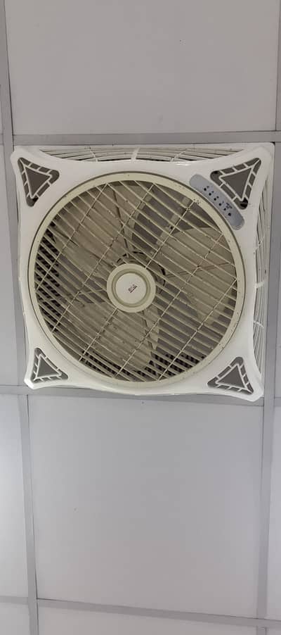5x GFC False Ceiling Fans 2x2, Good working Condition.