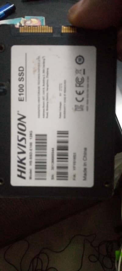 hikvision SSD 128 fresh 100% helth