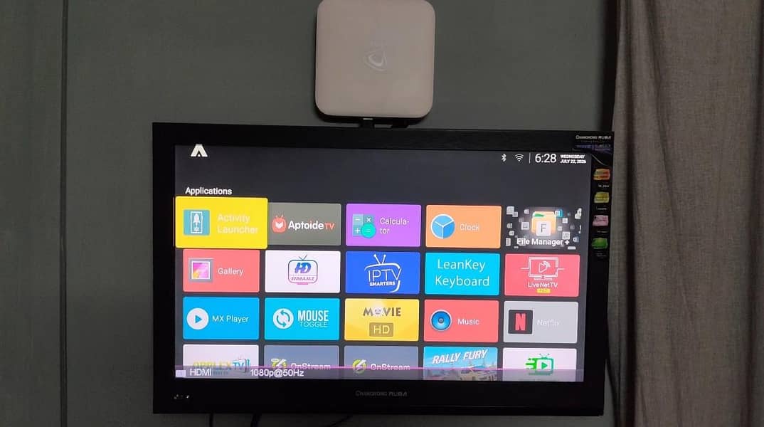 LED TV with Android Box 3