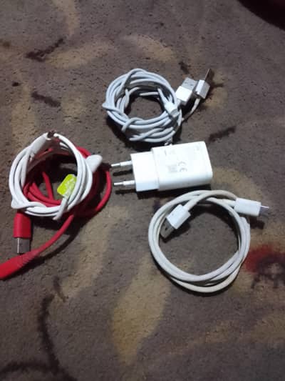 Urgent sale fast cables and adapter