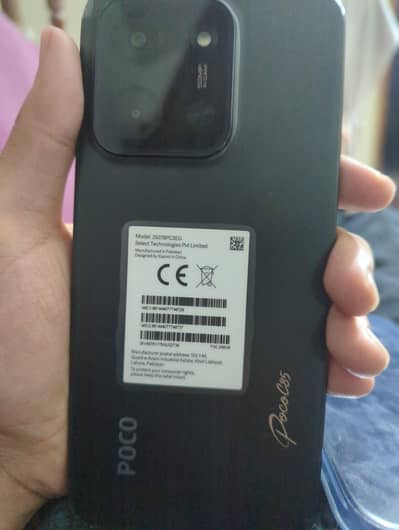 Poco c85 8/256 official pta approved