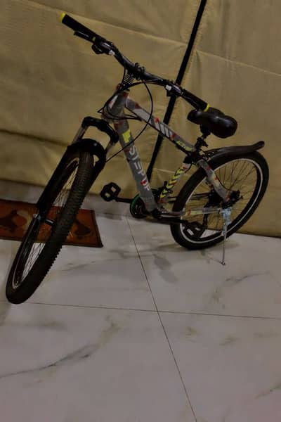 Only 2 months home use new bicycle It is single handedly used