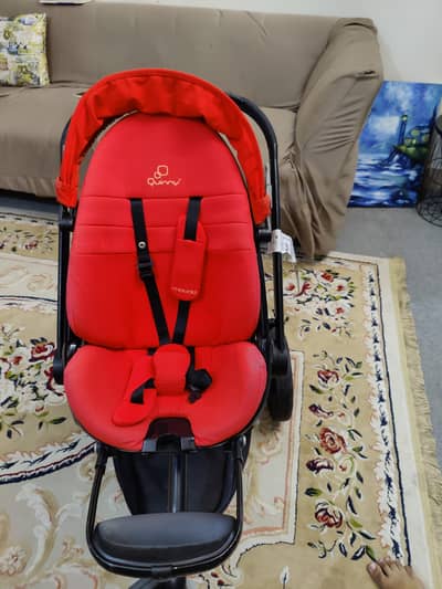 QUINNY CLASSIC STROLLER IMPORTED FROM UK IN RED
