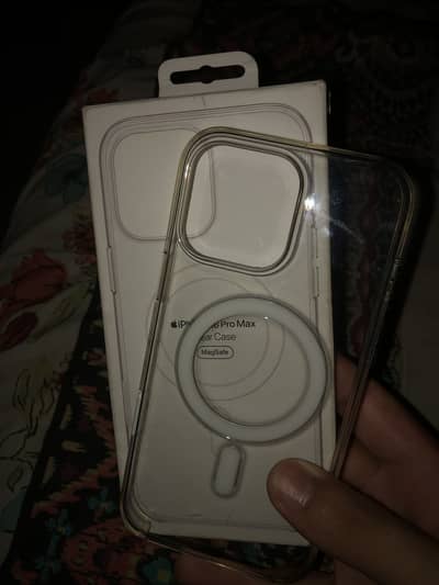 Iphone 16 pro max magsafe clear case