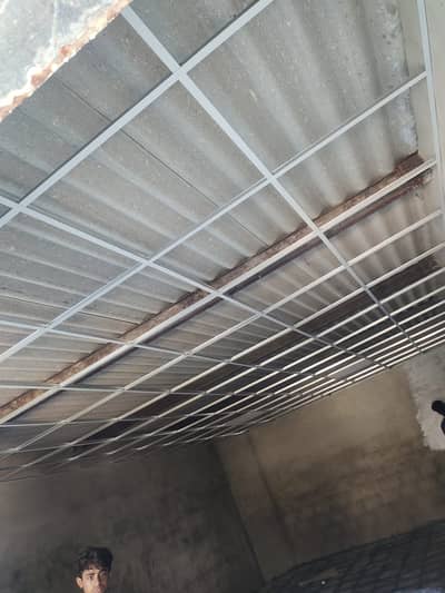 Gypsum ceiling- False ceiling - Pop ceiling - 2 x 2 PVC ceiling