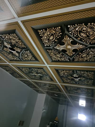 Plastic paris ceiling- 2 by 2 ceiling- Gypsum board ceiling- Ceiling