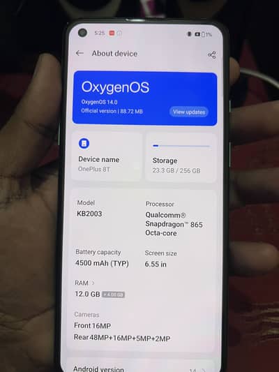 One plus 8t