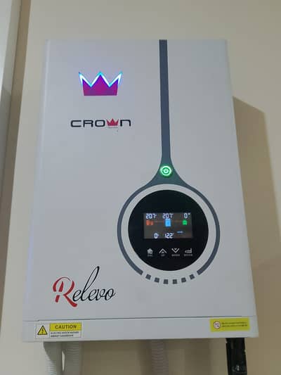 Crown Micro Relevo 6.2KW Hybrid Solar Inverter | 6500W | Used Ex. Cond