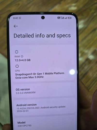 redmi k60 Poco F5 pro pta approved 8+ Gen 1