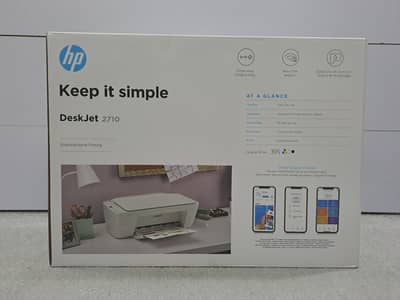 HP Desk jet 2710 WiFi printer - New Box pavk- Print/Scan/Copy