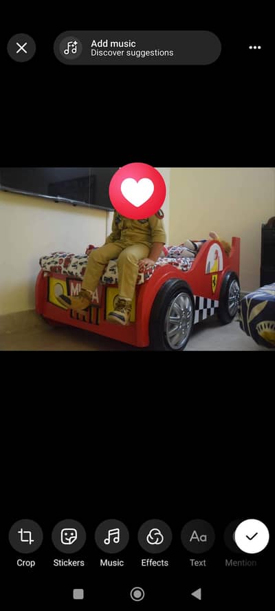 Kids Car Bed