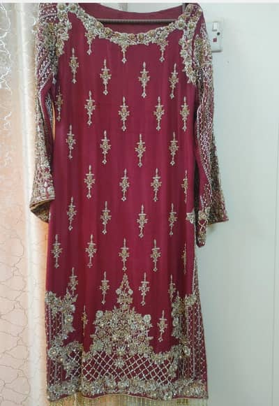 3 piece organza dress