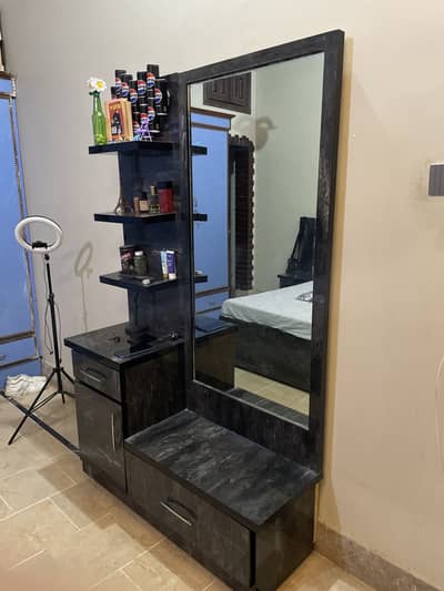 Black n grey dressing table