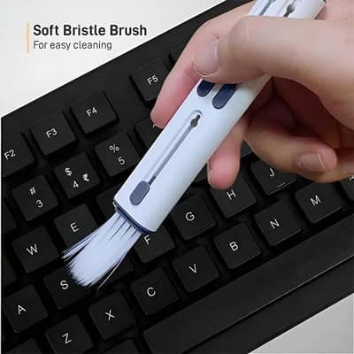 4-in-1 airphones cleaning pen with soft British brush