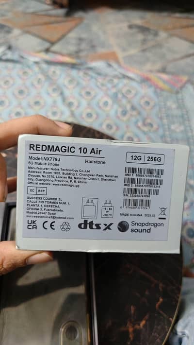 Redmagic 10 air non 120Fps 8Gen3