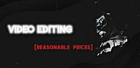 Expert video editing at competitive prices! Message us for details!